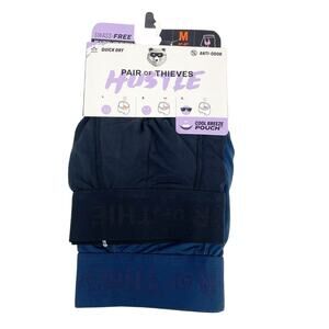 Pair Of Thieves Men's Hustle Boxer Briefs Cool Dry Anti Odor 2 Pack Size M